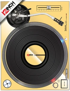 TECHNICS 1200 MK2 SKIN - ESPEJO DORADO (PAR) - Imagen 1 de 1