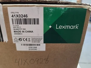 Genuine Lexmark 41X0246 Fuser Unit 110-120V CS820 CX820 CX825 Open Box - Afbeelding 1 van 4