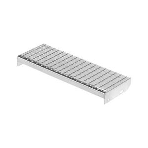 Metallstufe 700x240 mm | 25x2mm | verzinkt Gitterroststufen Treppenstufen - Bild 1 von 12