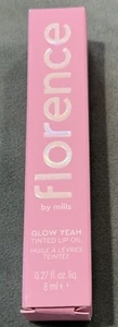 Florence by Mills Glow Yeah Tinted Lip Oil .27fl oz 8ml ~ NEW IN BOX - Picture 1 of 6