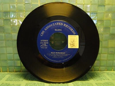 Slade Run Runaway Don't Tame A Hurricane 7" 45 RPM Single -EXTRA 45s SHIP FREE Foto 1 de 2