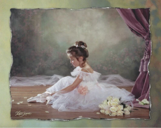 Mini Poster Lisa Jane Peaceful Ballerina Ballet - Image 1 of 1