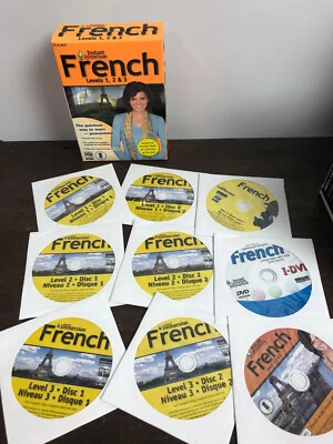 Instant Immersion French Levels 1 2 3 COMPLETE Version  #S2 - Image 1 of 4