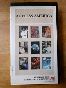 AGELESS AMERICA VHS Video Tape Life Expectancy Elderly Care Humanities Sciences - Imagen 1 de 2