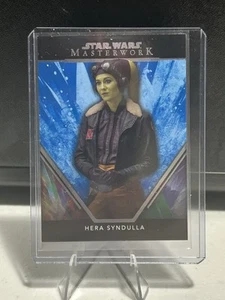 2024 Topps Star Wars capolavoro Hera Syndulla blu #53 - Foto 1 di 14