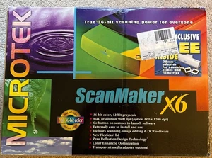 Microtek Scan Maker X6 true 36 bit color- opened but not used  - Picture 1 of 12