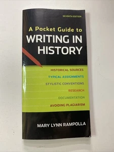 Pocket Guide to Writing in History by Mary Lynn Rampolla (2012, Trade Paperback) - Picture 1 of 5