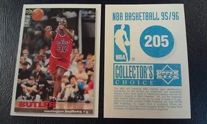 Mitchell Butler Bullets #205 BLUE 95-96 Collector's Choice ARGENTINA Sticker - Picture 1 of 1