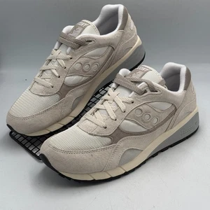 Saucony Trainers UK9 Shadow 6000 'White Grey' - Picture 1 of 8
