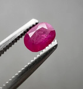 0.410 Ct Natural Afghanistan Ruby – Loose Precious Gemstone for Jewelry Making - Picture 1 of 10