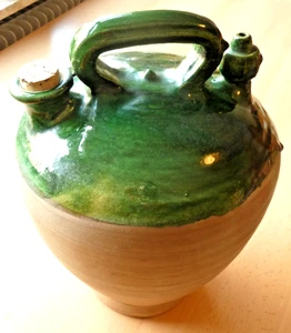 Span. Botijo o francese Gargoulette, brocca per acqua (refrigeratore d'acqua), circa 2,5 L, 32 cm - Foto 1 di 6