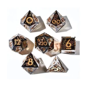 Dispel Würfel & Zubehör Poly Set - geliehene Zeit (7) Neu - Bild 1 von 2