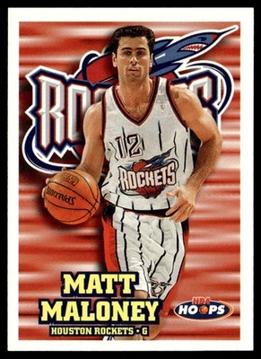 1997-98 Hoops Matt Maloney Houston Rockets #61 - Image 1 of 2