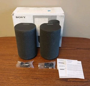Sony RS5 SA-RS5 Coppia di altoparlanti posteriori wireless - Nero - NO CARICATORE - Foto 1 di 8