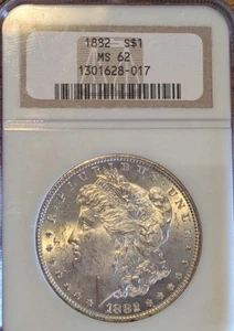 1882 MORGAN SILVER DOLLAR (Mint!) - Picture 1 of 2