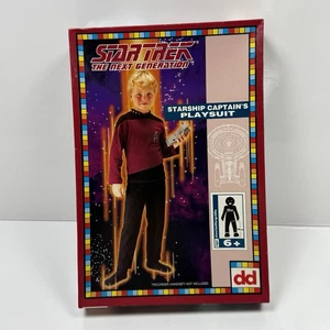 Star Trek TNG Star Ship Capitanes Disfraz Traje de Juego DEKKER TOYS 1994 De Colección - Imagen 1 de 19