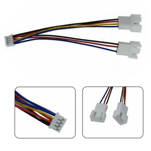 Câble ventilateur carte graphique neuf pièce GPU 1pcs 4Pin à 2 Way CPU Mini - Afbeelding 1 van 10