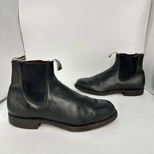 R. M. Williams-Australian Leather Chelsea Boots Men Size 11 US UK 10 H Black - Bild 1 von 16
