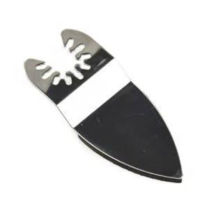 Sanding Pad Oscillating Finger Power Tool Silver 81.5*7mm Black Finger Sanding - Picture 1 of 12