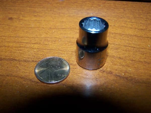 3/8 wilde USA 3/8 drive chrome mechanics socket  12 point standard length auto - Picture 1 of 5