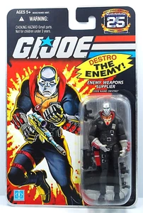 2007 GI Joe 25th Destro Foil Card Version New on Original Blister Card - Picture 1 of 3