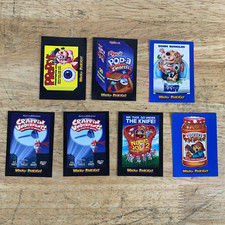 2018 Wacky Packages Go To The Movies Animated Film Sticker Trading Card Lot of 7