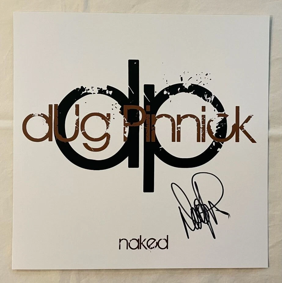 Dug Pinnick - Naked + 1 Bonus (Black 2LP - Only 300 Made - AUTOGRAPHED) King's X - Image 1 of 4