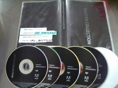 Adobe Creative Suite 4 CS4 Master Collection For Windows Full Retail DVD Version - Image 1 of 4