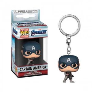 Funko POP! Llavero: Marvel - Capitán América - Imagen 1 de 2