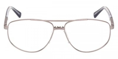 Armação de óculos Harley Davidson HD0977 011 prata aviador metal 59-14-140 HD - Imagem 1 de 2