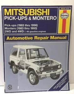 Mitsubishi Pick Ups 1983 thru 1996 Montero 1983 thru 1993 2WD & 4WD Haynes 68040 - Bild 1 von 12