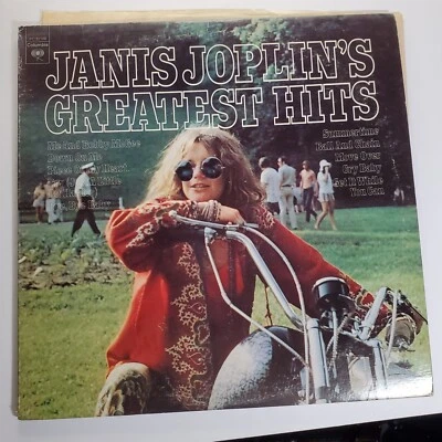 Janis Joplin - Janis Joplin's Greatest Hits Vinyl 1973 PC 32168 Very Good - Image 1 of 4