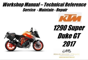 KTM 1290 Super Duke GT Manuale Officina Riparazione Servizio USB 2017 - Foto 1 di 12
