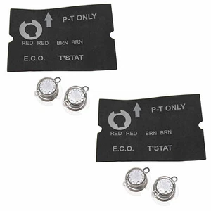 2x For Dometic 91447 Atwood Water Heater Front Mount ECO Thermostat Assembly - Foto 1 di 8