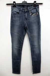 GUESS Mujer Pantalone Talla 26/40 Algodón Vaqueros Azul Jadear Logo - Imagen 1 de 12