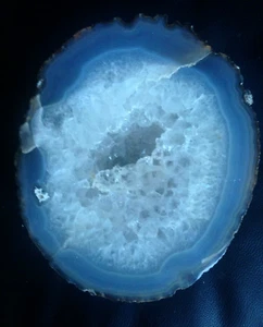 HUGE AGATE POLISHED SLAB BALANCING & HARMONISING BODY 230 X 190 X 26 MM 2000 G - Picture 1 of 10