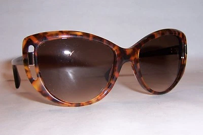 NUEVAS GAFAS DE SOL ALEXANDER MCQUEEN AMQ 4238/S HABANA/MARRÓN 2JI-JD AUTÉNTICAS Foto 1 de 4