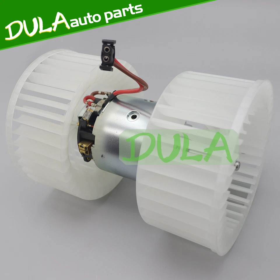 A/C HEATER BLOWER MOTOR DOUBLE SHAFT for 1998- BMW E46 320i 323i 325i 328i 330xi - Image 1 of 4