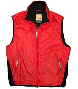 BURTON VEST HEATER SIZE MEDIUM SKI VEST RED WITH POCKETS INSULATED RED BLACK - Picture 1 of 5