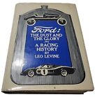 Ford: The Dust And Glory A Racing History par Leo Levine avec housse poussière intacte 