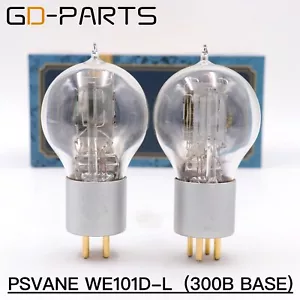 PSVANE WE101D-L Tubo de Vacío 300B Base 1:1 Réplica Western Electric 101D Nuevo Par - Imagen 1 de 1