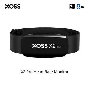 XOSS X2 Pro Chest Strap Heart Rate Sensor Waterproof Bluetooth ANT+ Health Fitne - Picture 1 of 13