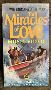 The Miracles Of Love BIBLE Music Vhs Video Christian Volume 2 NEW SEALED! V-2 - Picture 1 of 4