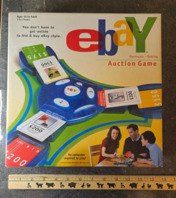 Ebay Auction Game 2001 Hasbro Electronic Talking Board Game Play Family Gift Fun - Image 1 of 4