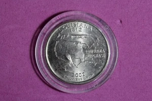 2002 D Louisiana State Quarter #M21910 - Picture 1 of 2