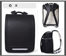 QWAWA RANDOSERU RANDSEL JAPANESE OFFICIAL SCHOOL BACKPACK BLACK