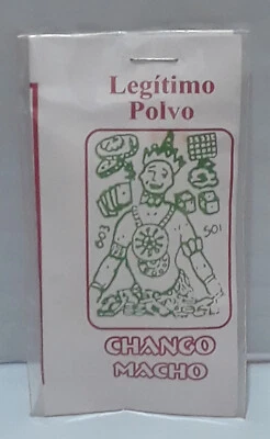 Legitimo Polvo CHANGO MACHO, Fortuna/Suerte/Dinero, Producto Esotérico