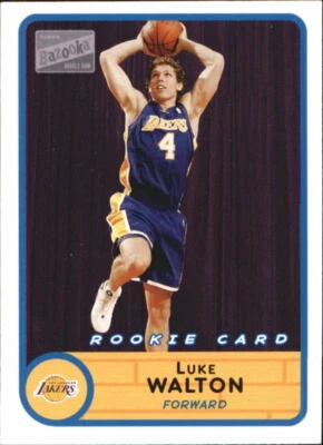2003-04 Bazooka Mini #230 Luke Walton Rookie RC Card - Image 1 of 2