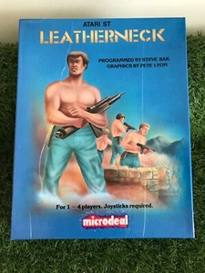 Leatherneck Atari ST Game Boxed w/ Manual & Inserts | Psygnosis - Picture 1 of 11