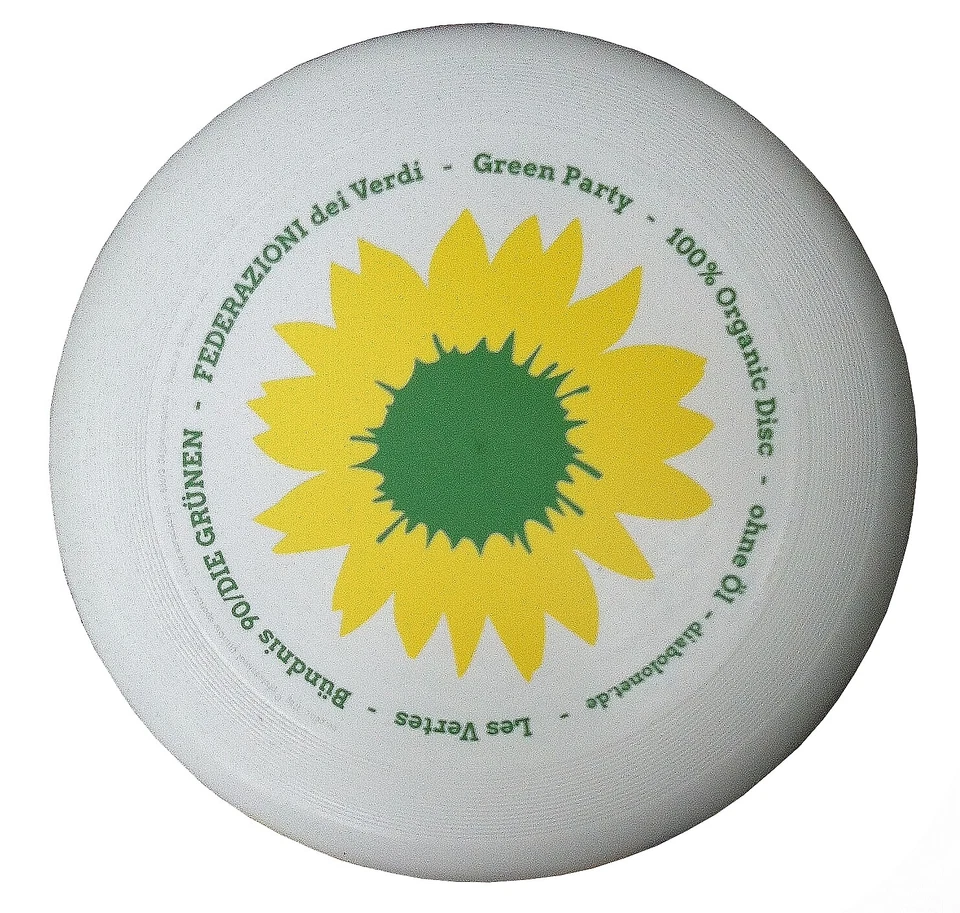 DIABOLONET-KREISZ EURODISC Frisbee 175g DIE GRÜNEN Ultimate Frisbeesport 100% Organic